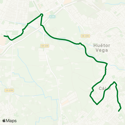 Junta de Andalucia Granada - Cájar (Directo) map