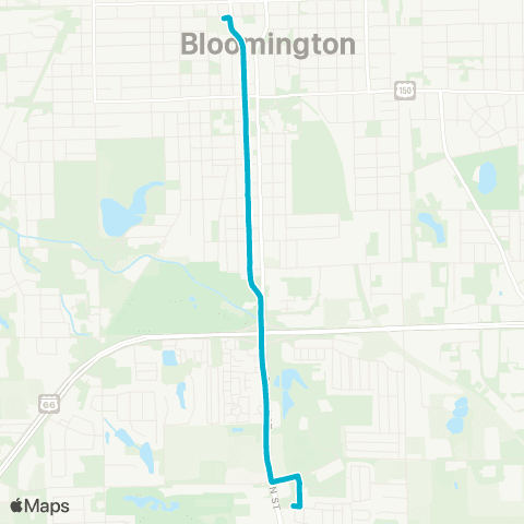 Connect Transit Aqua map