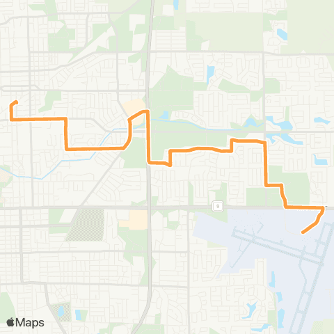 Connect Transit Tan map