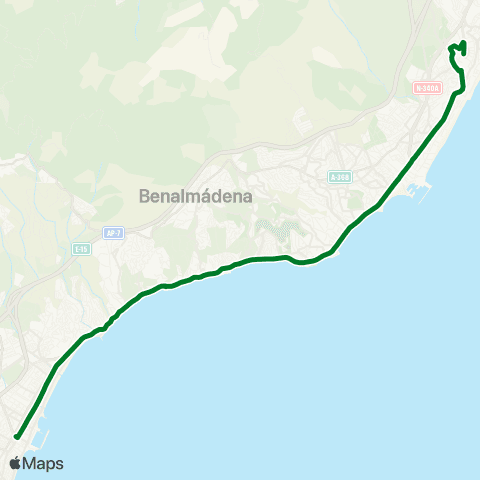 CTMAM Torremolinos-Fuengirola map