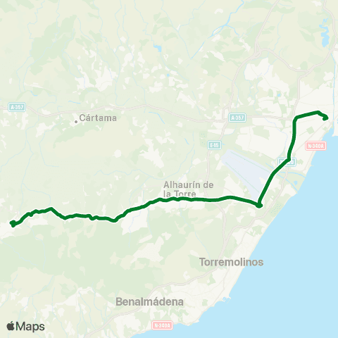 CTMAM Málaga-Alhaurín El Grande map