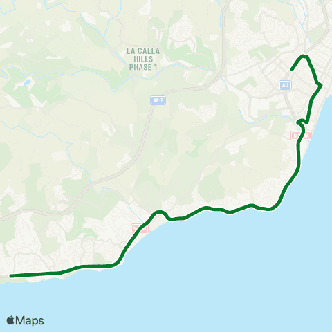 CTMAM Las Lagunas-Fuengirola-Marbella map