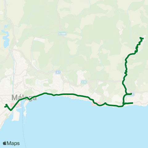 CTMAM Málaga-Centro Comercial Rincón De La Victoria-Totalán map