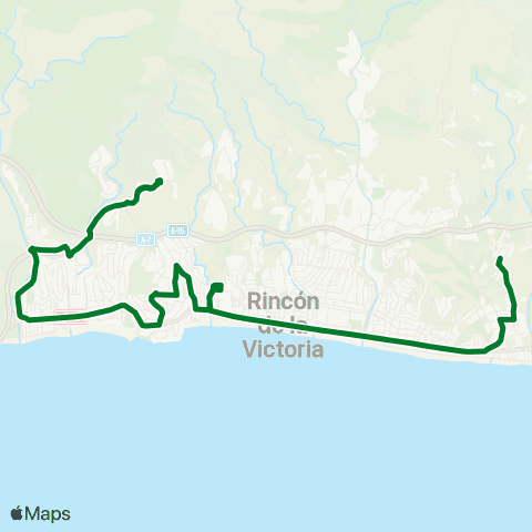 CTMAM Centro Comercial-Lomas Del Rincón-Cortijo Blanco-Parque Victoria map
