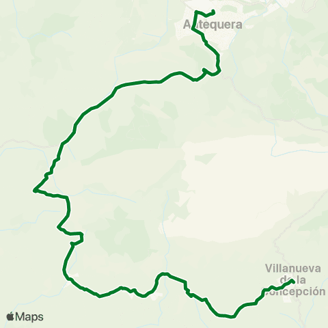 CTMAM Villanueva De La Concepción-Antequera map