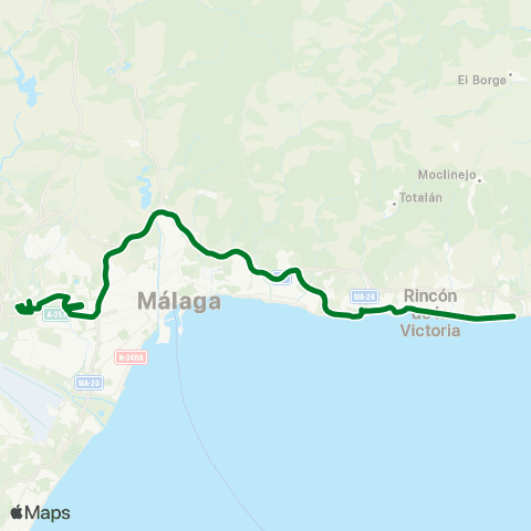 CTMAM Universidad-Clínico-Rincón De La Victoria map
