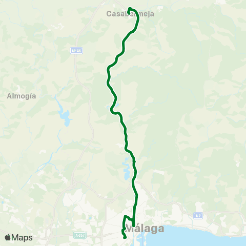 CTMAM Casabermeja-Málaga (Semana Santa) map