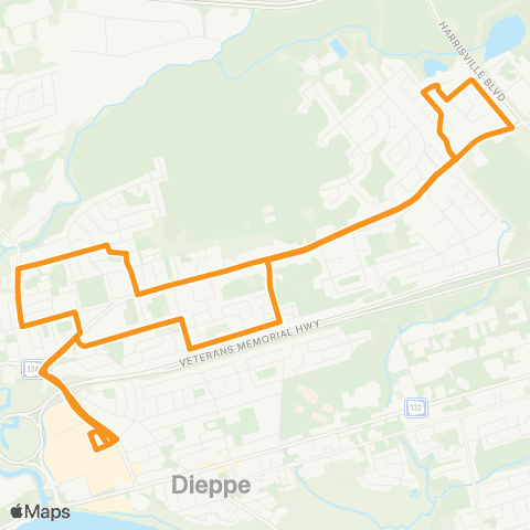 Codiac Transpo Lewisville map