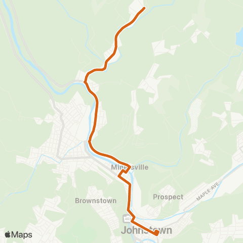 CamTran Coopersdale map