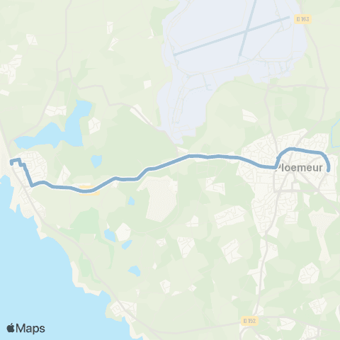 IZILO Ploemeur Fort Bloqué – Ploemeur Kerjoël map
