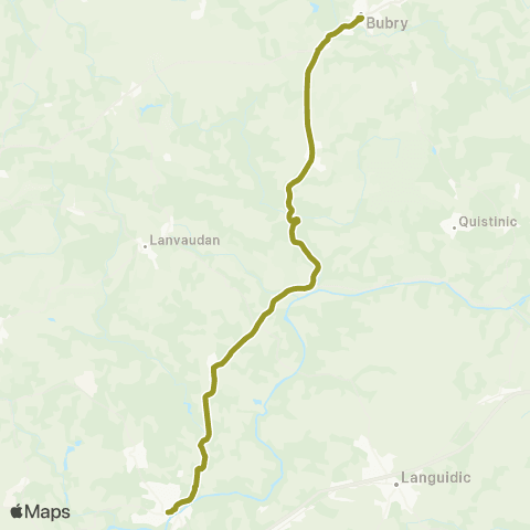 IZILO Bubry Ctre - Inzinzac Lochrist les Forges map