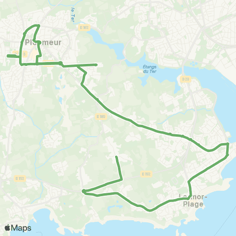 IZILO Larmor Plage Quéhello Congard - Plœmeur Église map