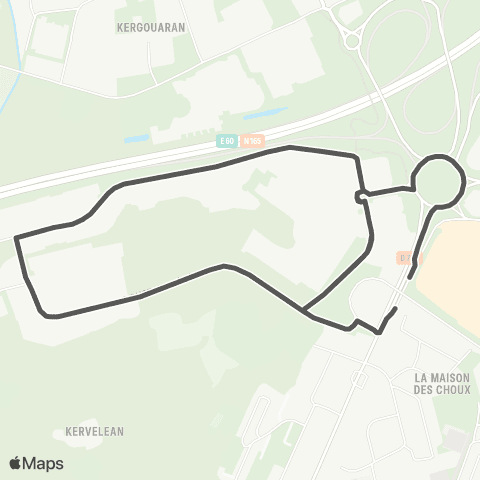 IZILO Lanester Parc des Expositions Circulaire via Cinéma map