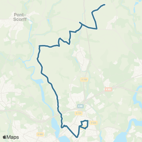 CTRL Scolaires Caudan Kermamenic - Lanester Collèges Notre-Dame du Pont / Henri Wallon - Lycée Jean Macé map