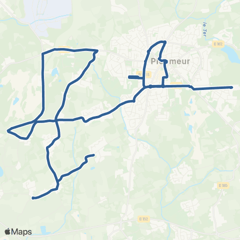 CTRL Scolaires Plœmeur Kerloret - Ploemeur Collèges et Écoles Primaires map