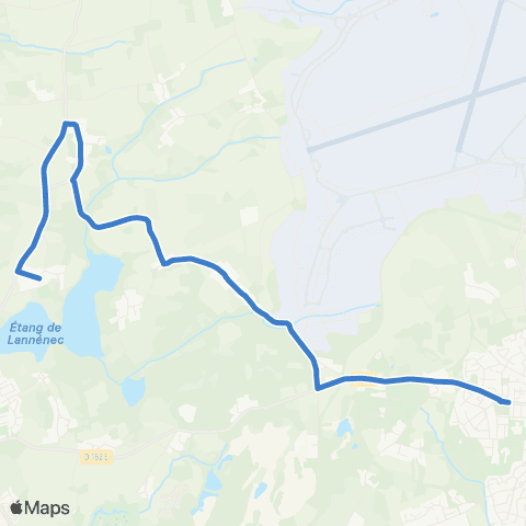 CTRL Scolaires Guidel Locmiquel Méné - Plœmeur les Pins map
