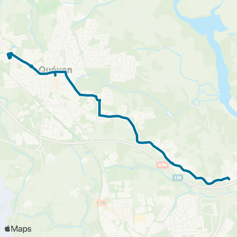 CTRL Scolaires Quéven Kerdual - Queven Collège Kerbellec / École Anatole France map