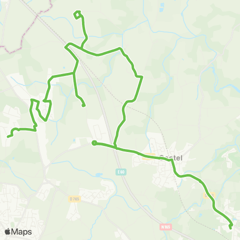 CTRL Scolaires Guidel Villeneuve Piriou - Gestel - Queven Collège Kerbellec map