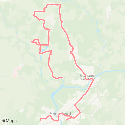 CTRL Scolaires Inzinzac-Lochrist Kéralvé - Hennebont Lycées et Collèges map