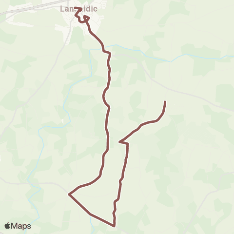 CTRL Scolaires Languidic Kerallan - Languidic Pl. Guillerme / Collège St Aubin map