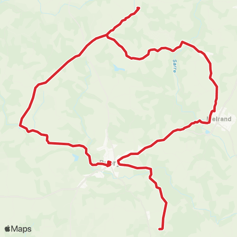 CTRL Scolaires Bubry Talvern - Bubry Écoles Primaires map