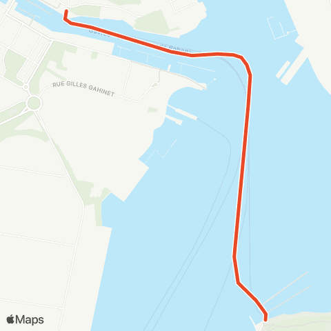 CTRL Maritimes Locmiquelic Pen Mané - Lorient Quai des Indes map