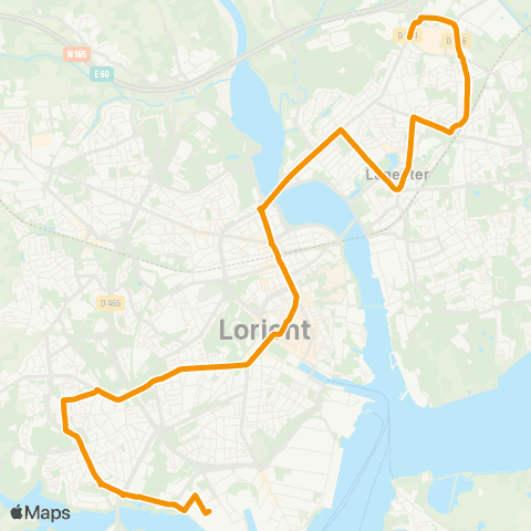 IZILO Lorient la Base Cité de la Voile - Lanester Parc des Expositions map