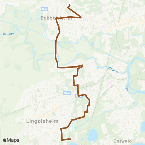 CTS Lingolsheim Alouettes - Poteries map