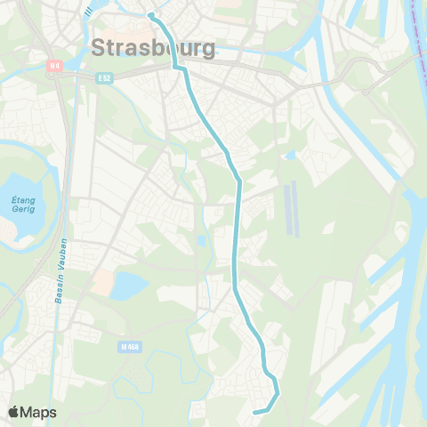 CTS Pont Saint-Nicolas - Neuhof Stockfeld map