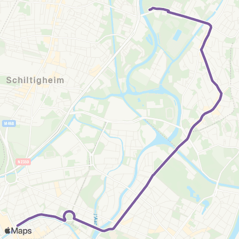 CTS Pont Phario - Les Halles map