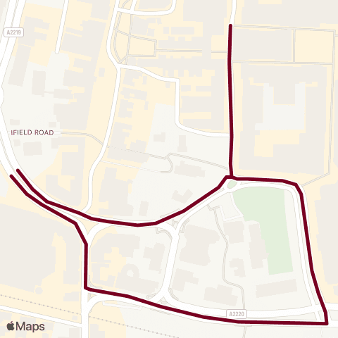 Compass Travel Asda - Asda map