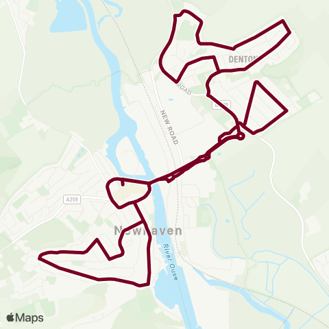 Compass Travel Town Centre - South Way map