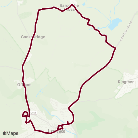 Compass Travel School Hill Bottom - School Hill Bottom map