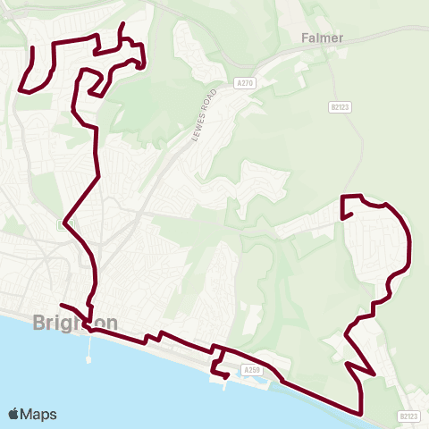 Compass Travel Tesco - Rusper Road Roundabout map