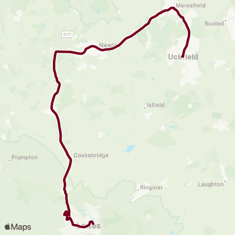 Compass Travel School Hill Bottom - The Bull map