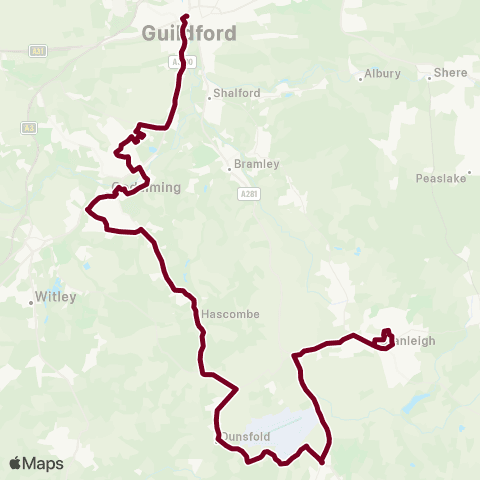 Compass Travel High Street - Friary Bus Station map