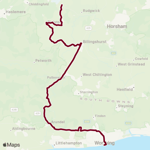 Compass Travel The Lido - Crossways map