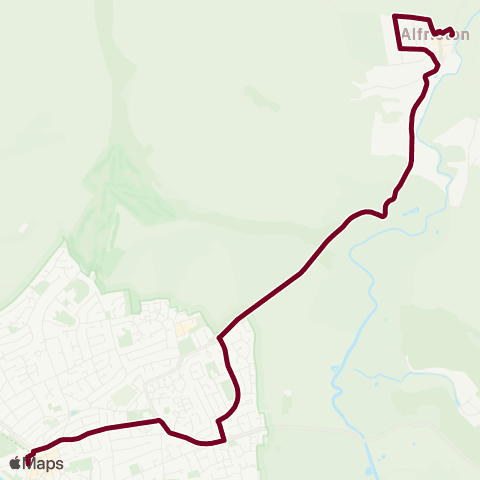Compass Travel Morrisons - Coach Park map