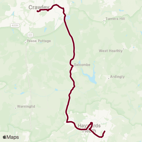 Compass Travel Silver Birches - Bus Station map