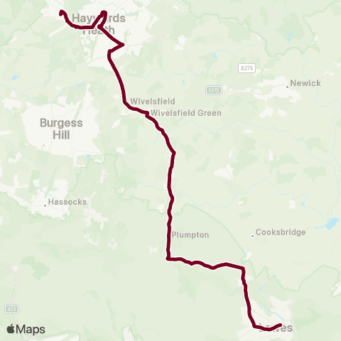 Compass Travel School Hill Bottom - Sainsbury's map