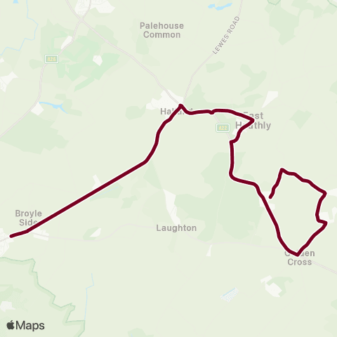 Compass Travel Fairlea - King's Academy Grounds map