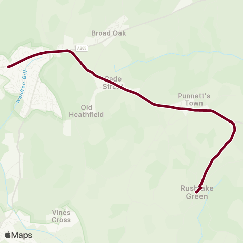 Compass Travel High Street - Post Office map