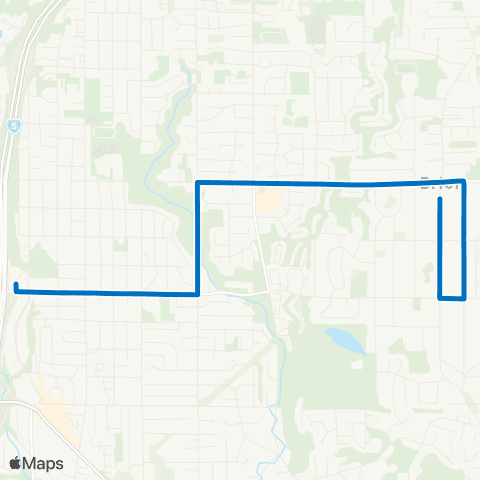 Community Transit Brier - Mountlake Terrace Station map