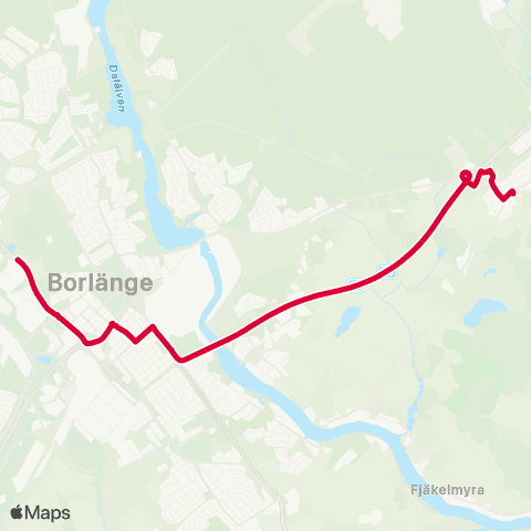Dalatrafik Klöverstigen—Ornäs skola skolbusshållplats map