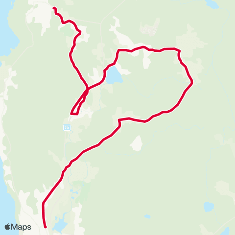 Dalatrafik Tällberg skolan—Leksand resecentrum map
