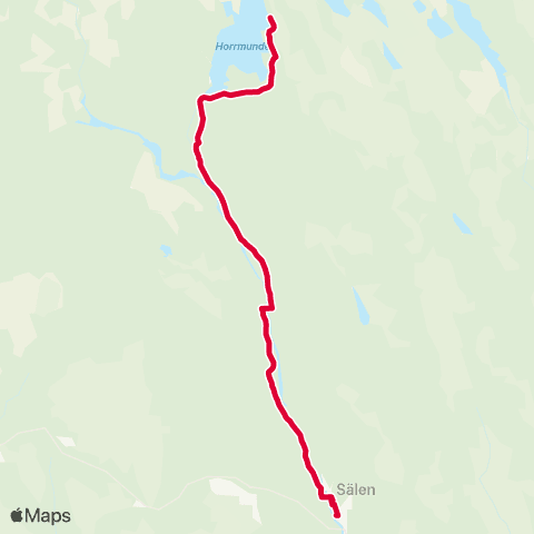 Dalatrafik Sälens skola—Storbricksnäs map