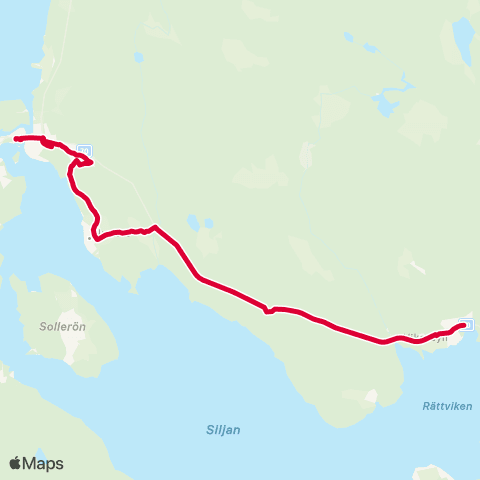 Dalatrafik Morastrand—Fu Nusnäsvägen map