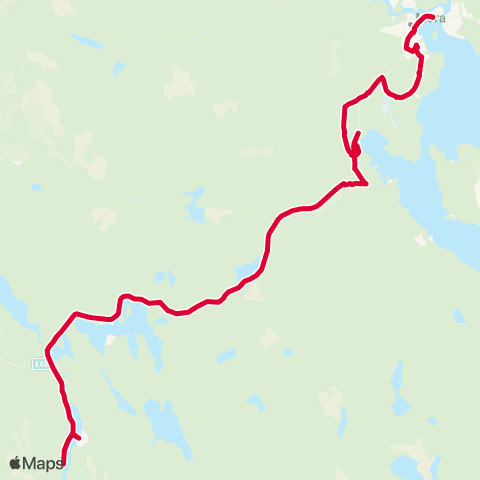 Dalatrafik Kättbo östra—Stutt map