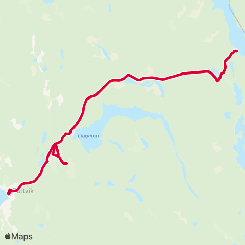 Dalatrafik Bingsjö—Ingels torget map