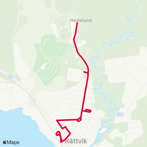 Dalatrafik Rättvik resecentrum—Rättvik resecentrum map